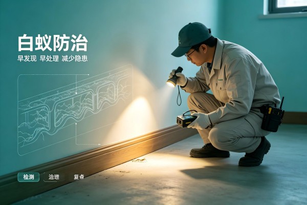 工厂车间白蚁危害处理 白蚁防治站上门勘察施工